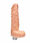 Wibrator Real Rock - Realistic Vibrating Dildo With Balls (1)