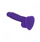 Soft Realistic Dildo Purple S (2)
