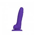 Soft Realistic Dildo Purple S (1)