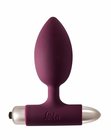 Vibrating Anal Plug Spice it up New Edition Perfection Wine red (1)