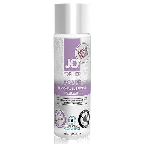 Lubrykant dla wrażliwej skóry - System JO Women Agape Lubricant Cool 60 ml Chłodzący (1)