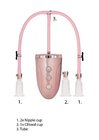 Automatic Rechargeable Clitoral & Nipple Pump Set - Medium - Pin (10)