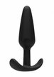 GILLES medium cork butt-plug with handles - Black (1)