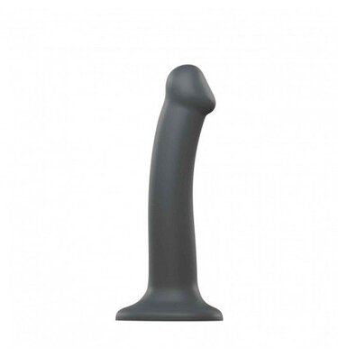 Strap-On - Dildo Mono Density Matte Szary M